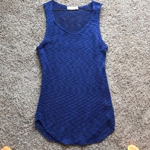 Medium blue sleeveless sweater from stitch fix